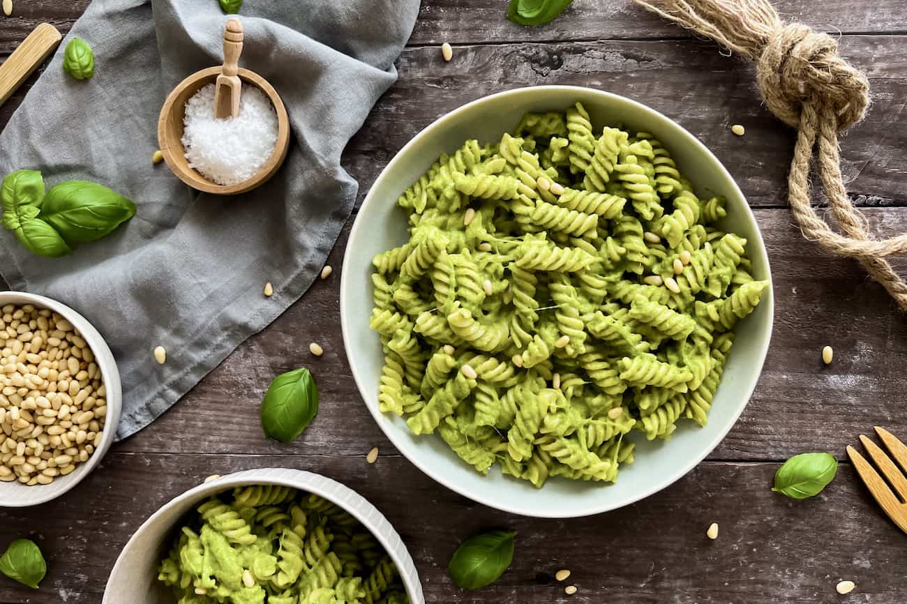 Pasta mit Cremiger Zucchinisauce