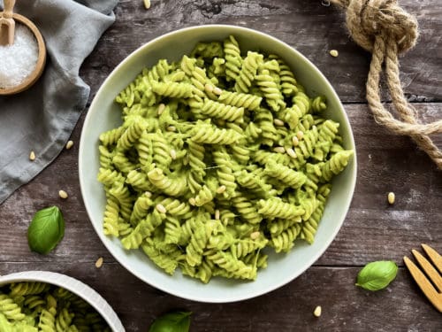 Pasta mit Zucchinisauce