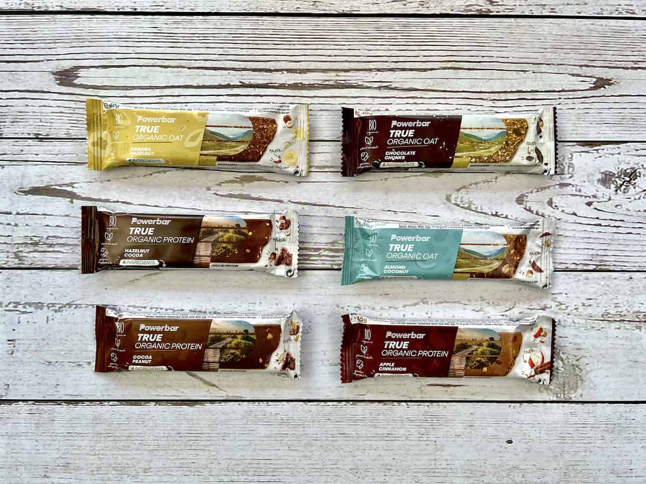 Powerbar True Organic Protein und Oat Riegel