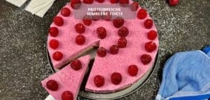 Proteinreiche Himbeer-Torte Rezept