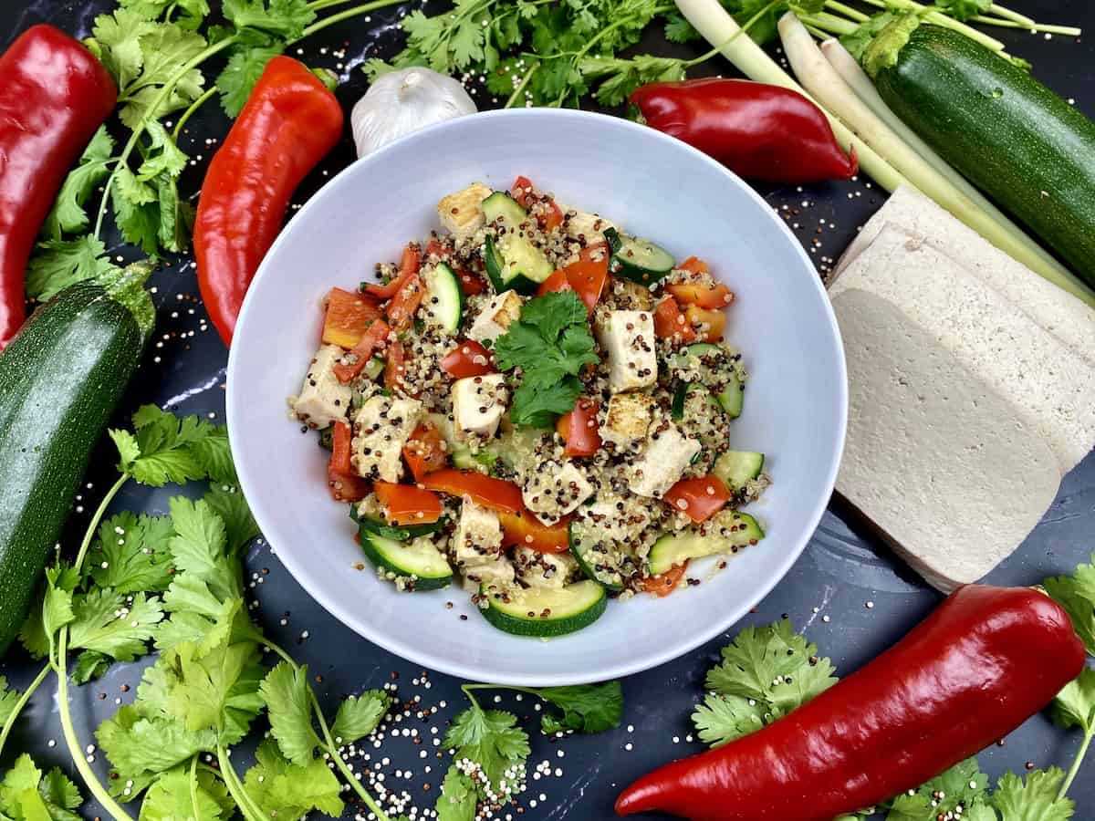 Quinoa Gericht zum Abnehmen