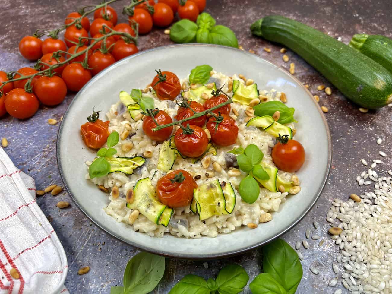 Risotto mit Gemuese Risotto mit Gemüse