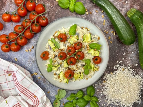 Risotto mit Mediterranem Gemüse