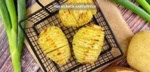Schnell und leckere Hasselback Kartoffeln