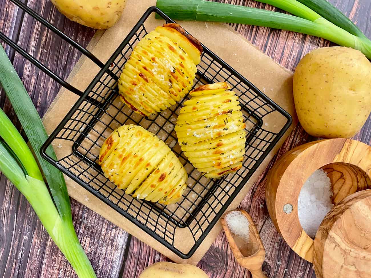 Schnell und leckere Ofen-Kartoffeln