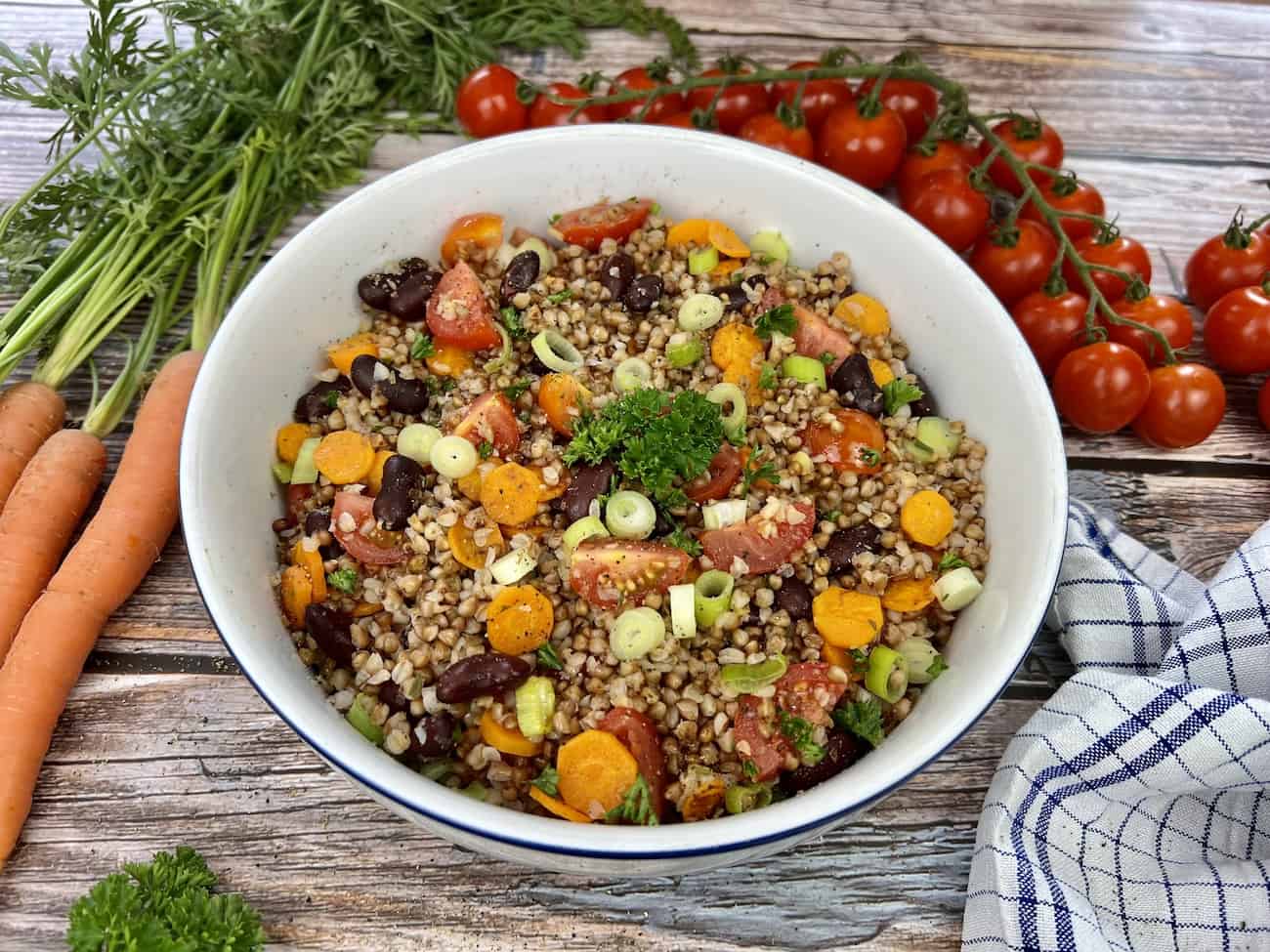 Schnelle Buchweizenpfanne