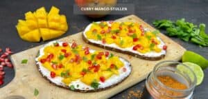 Schnelle Curry-Mango-Stullen