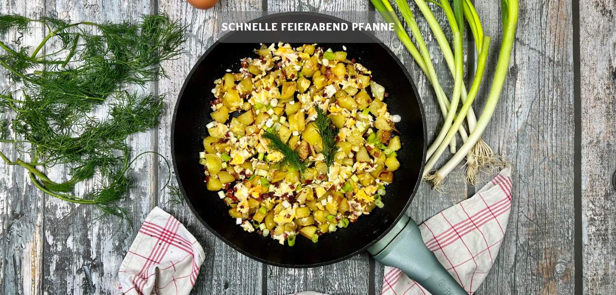 Schnelle Feierabend-Pfanne