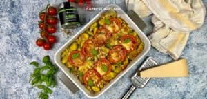 Schneller Caprese Auflauf