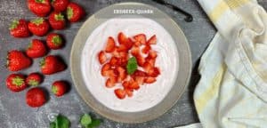 Schneller Erdbeer-Quark