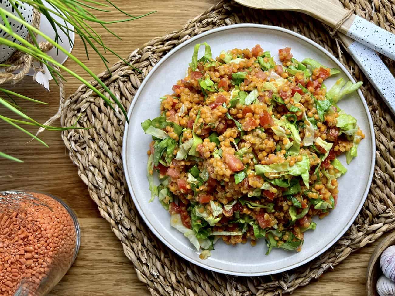 Schneller Linsensalat Schneller Linsensalat