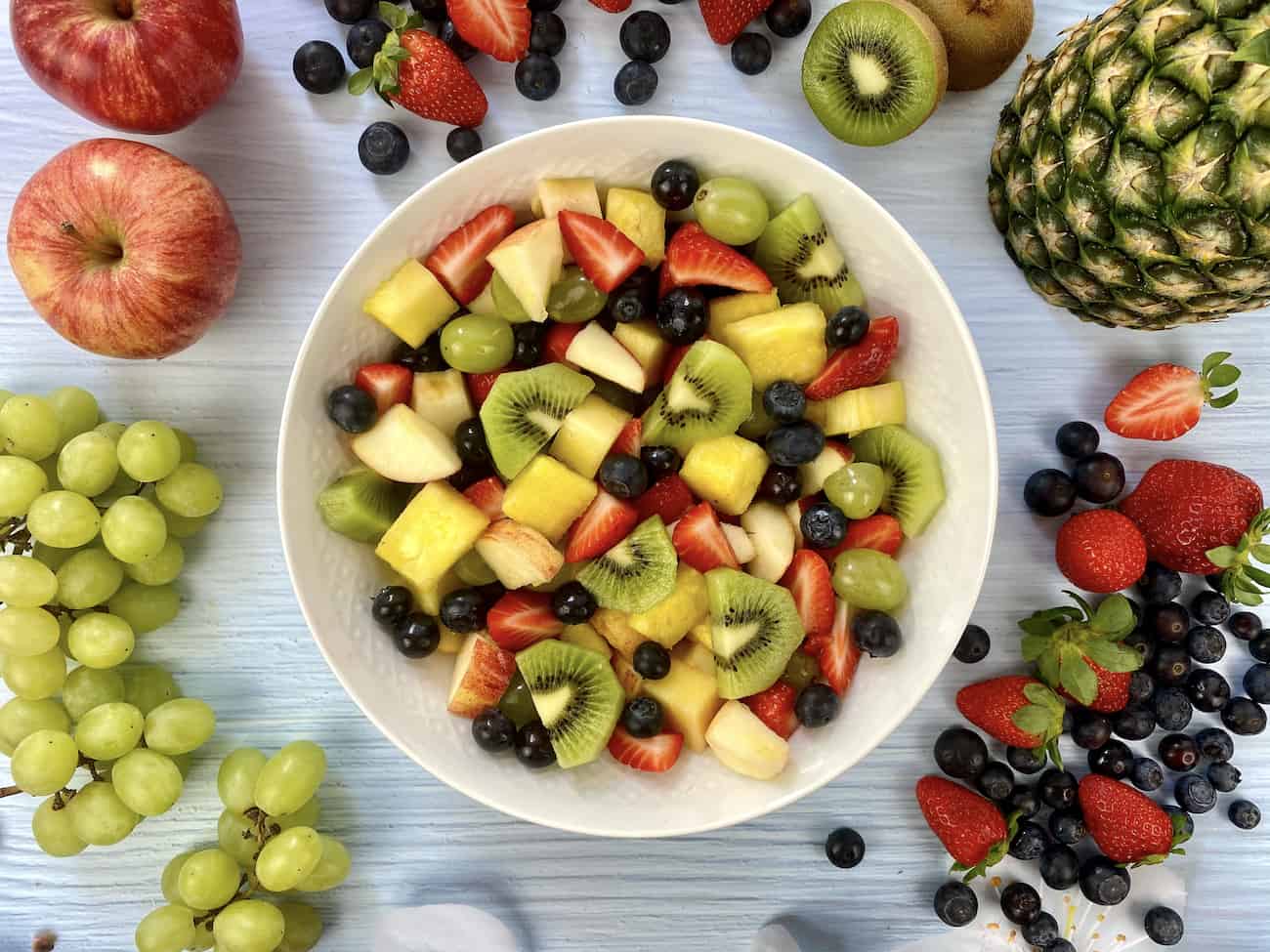 Schneller Obstsalat Schneller Obstsalat