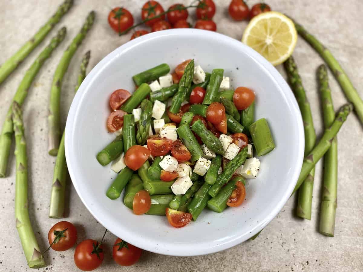Schneller Spargelsalat Schneller Spargelsalat