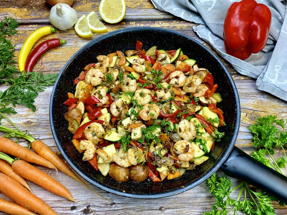 Schnelles Garnelen Rezept