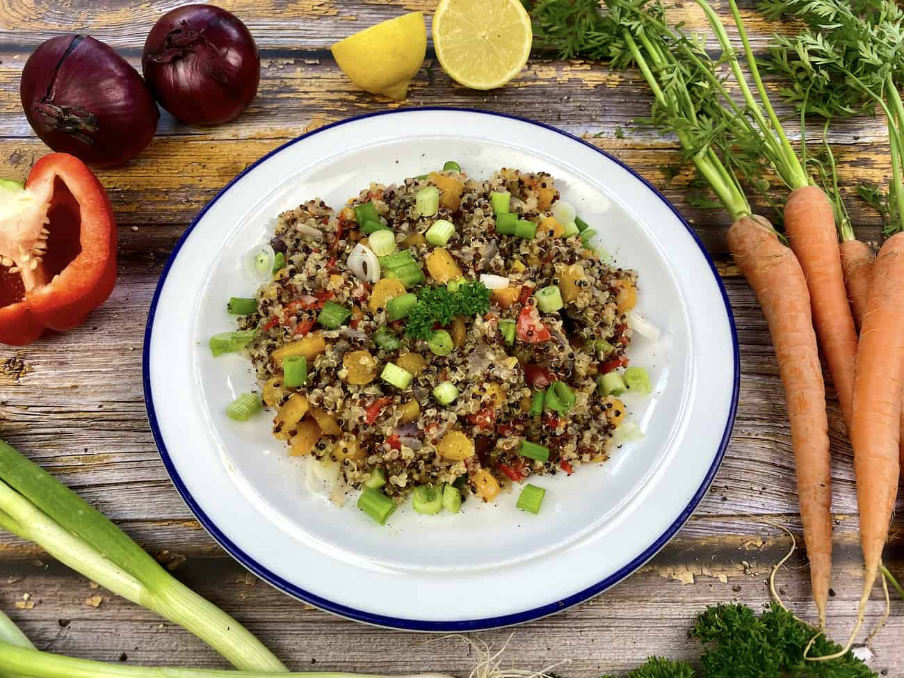 Schnelles Quinoa Risotto