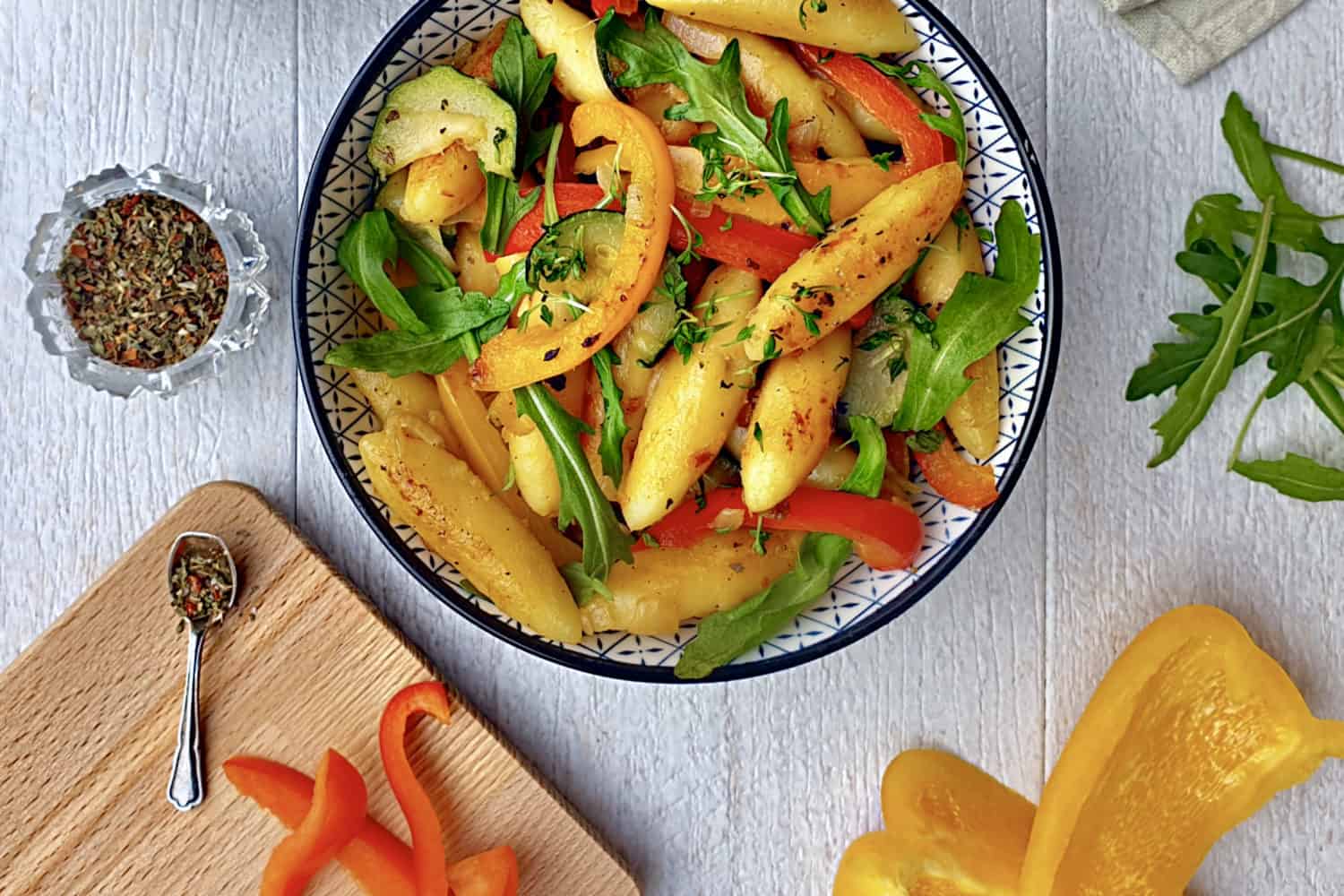 Schupfnudelpfanne mit Zucchini