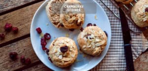Scones mit Cranberrys Rezept
