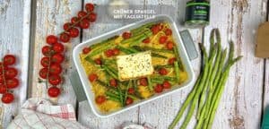 Spargel mit Tagliatelle