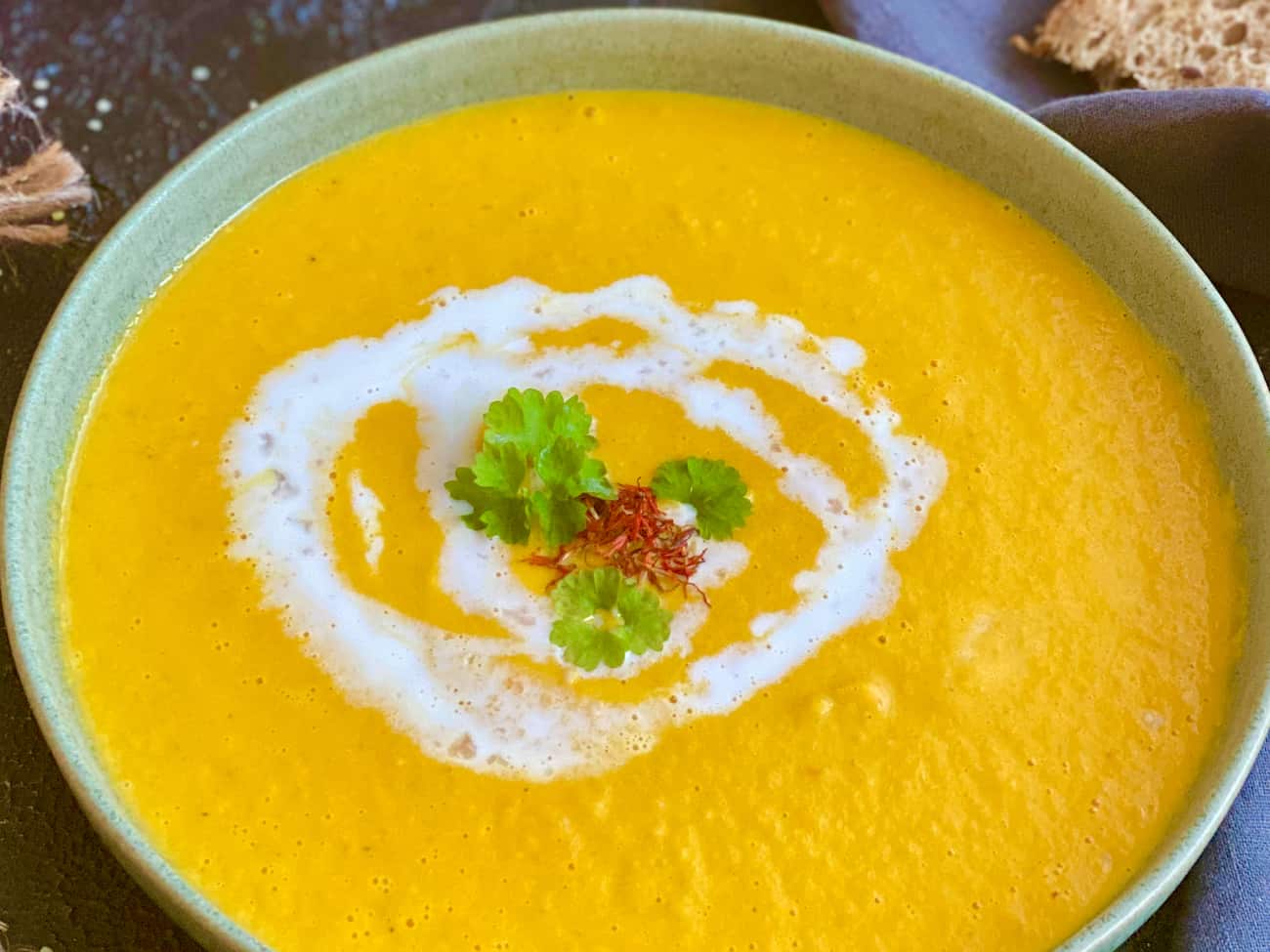 Spicy Karottensuppe mit Ingwer