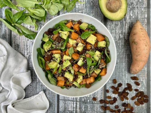 Süßkartoffel-Salat