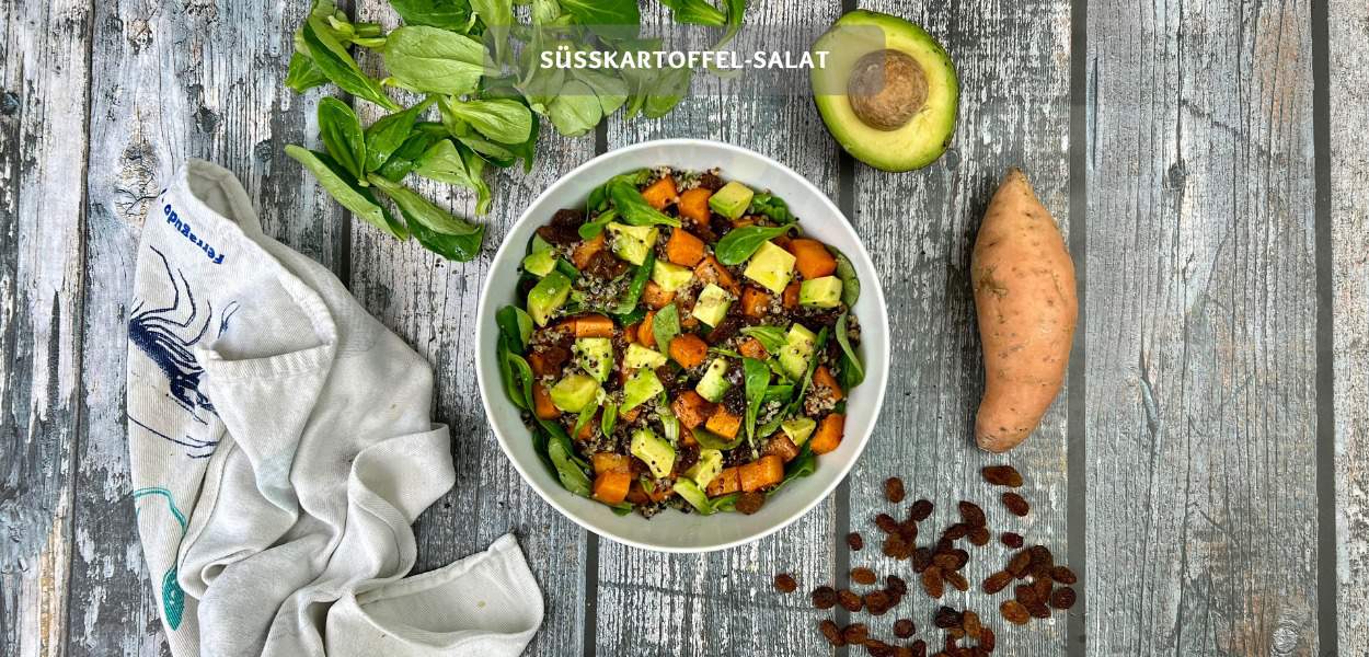 Süßkartoffel-Salat