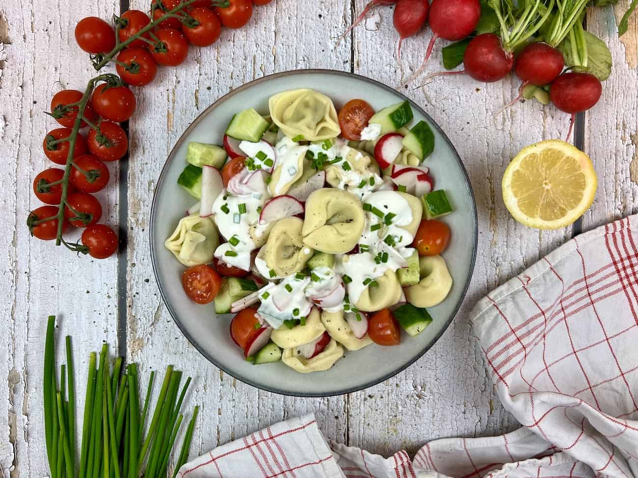 Tortellini-Frühlings-Salat