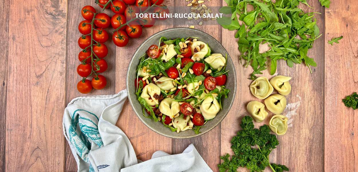 Tortellini-Rucola Salat