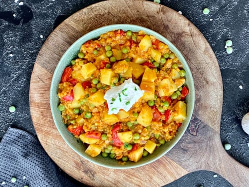 Veganer Linseneintopf