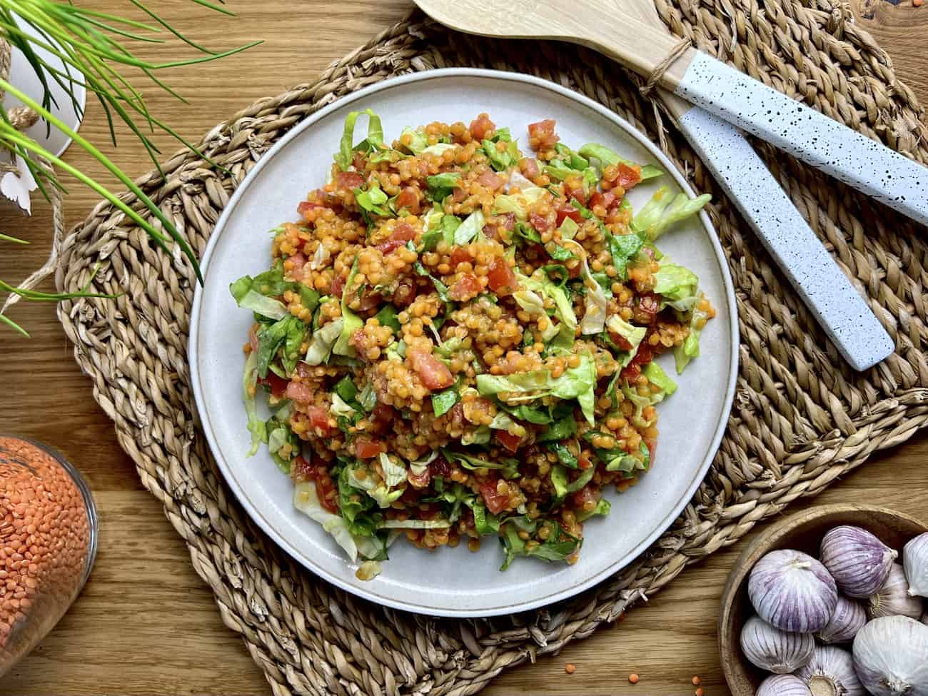 Veganer Linsensalat in unter 20 Minuten Veganer Linsensalat in unter 20 Minuten