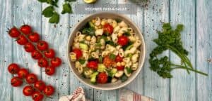 Veganer Pasta-Salat Rezept