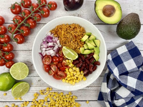 Vegetarische Burrito Bowl
