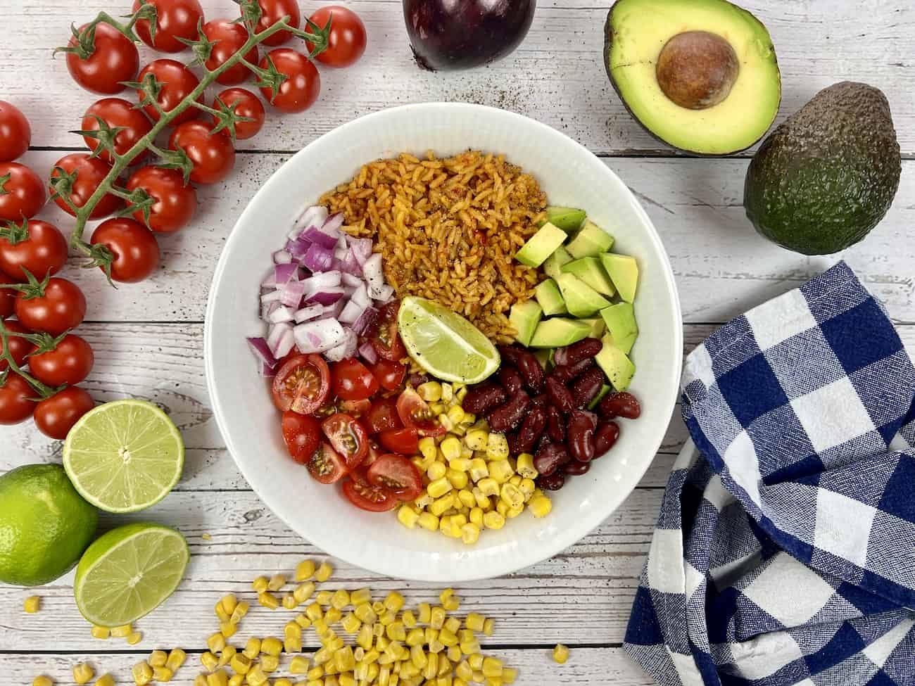 Vegetarische Burrito Bowl