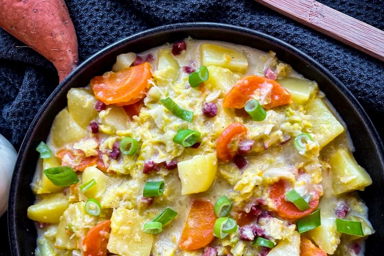 Vegetarischer Kartoffeleintopf