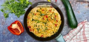 Vegetarisches indisches Curry Rezept
