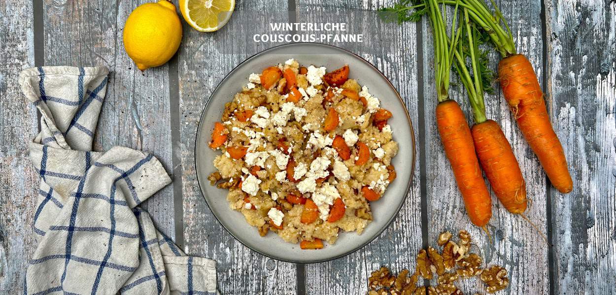 Winterliche Couscous-Pfanne