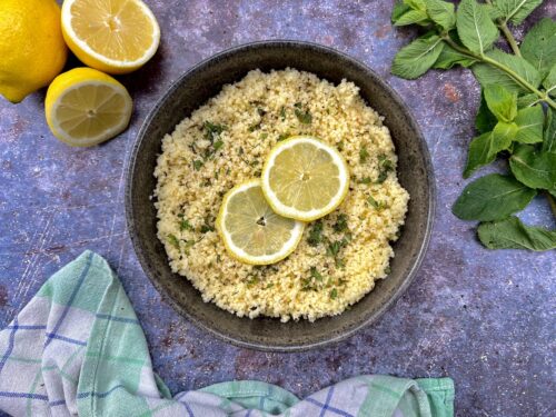 Zitronen-Couscous