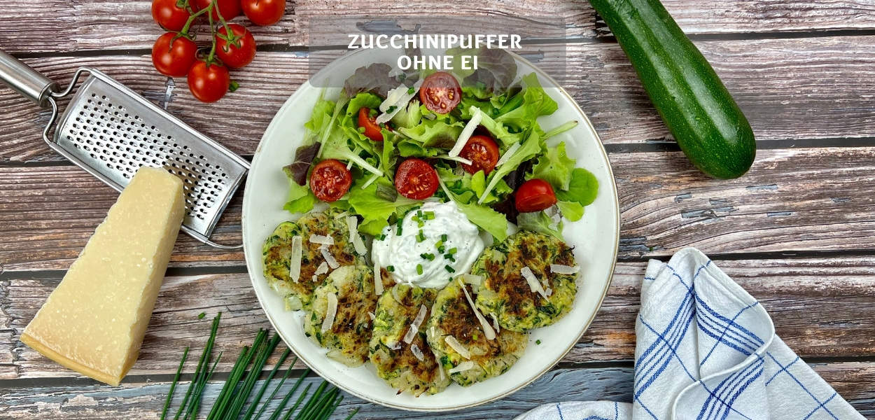 Zucchinipuffer ohne Ei Einfaches Zucchinipuffer Rezept Zucchinipuffer ohne Ei – Einfaches Zucchinipuffer Rezept
