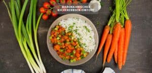 einfacher Marokkanischer Kichererbsen Eintopf