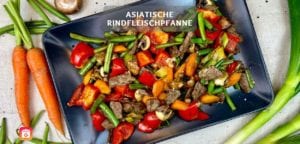 gesundes asiatisches Rindfleisch Rezepte