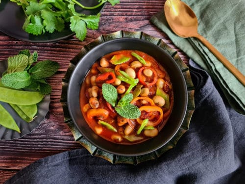 orientalischer bohneneintopf